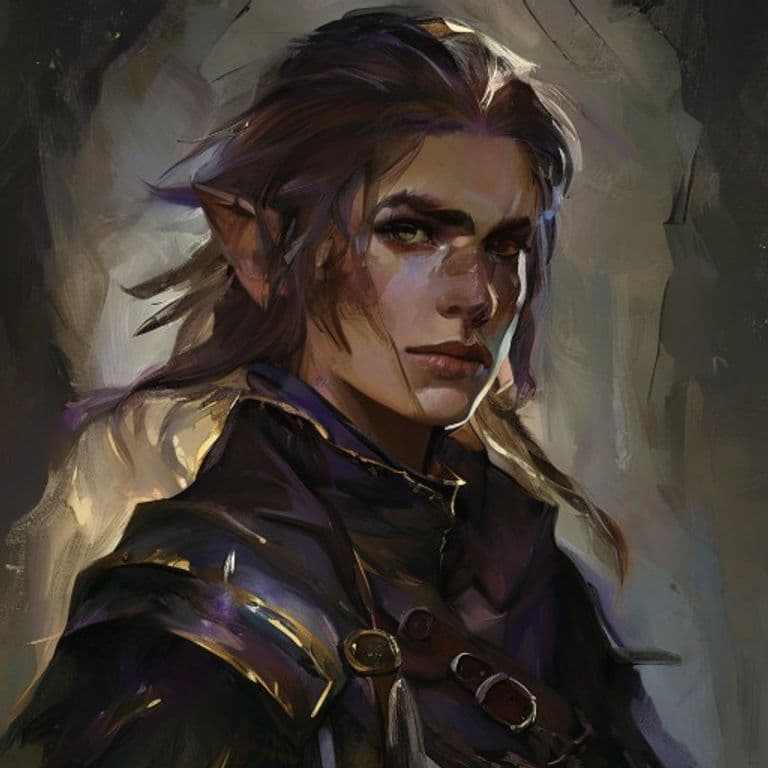 Erina — fantasy race character portrait