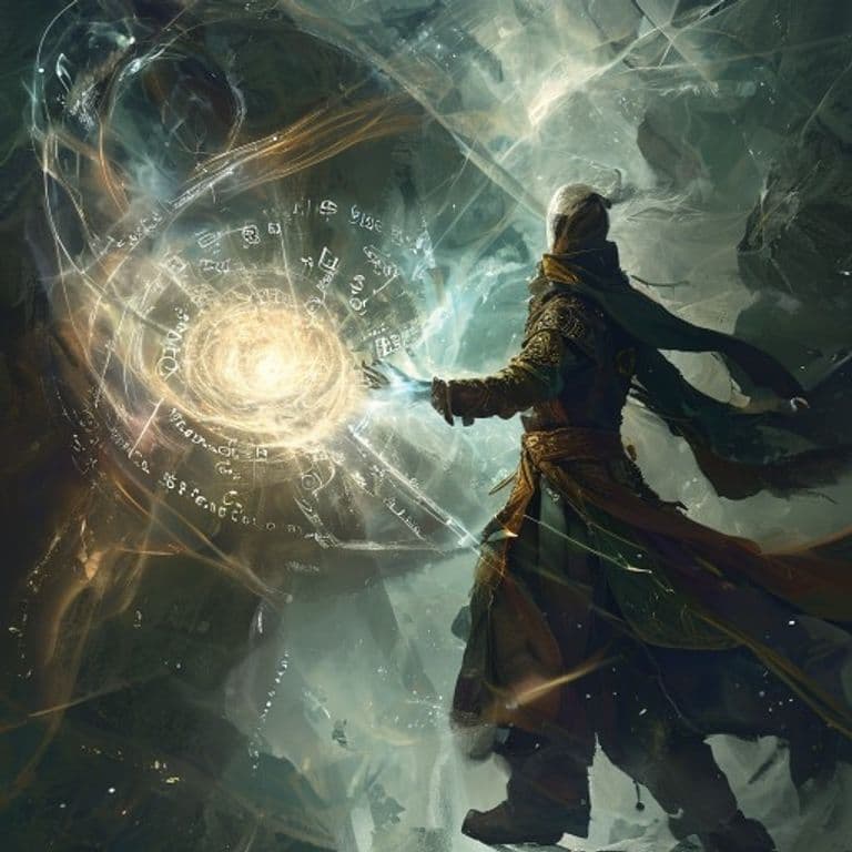 Glacial Fog — fantasy spell effect illustration. Glacial Fog is a 7th-level evocation available to Cleric, Druid, Sorcerer, Wizard.