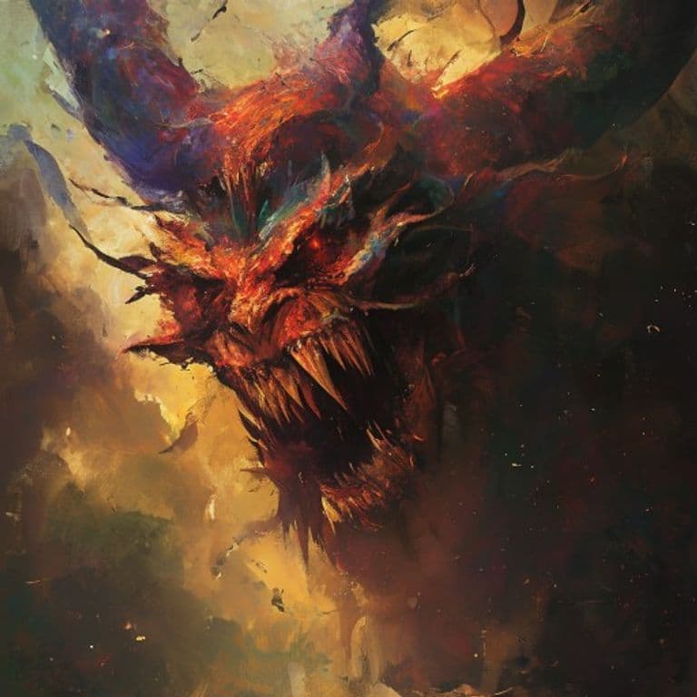 Akkorokamui — fantasy monster illustration