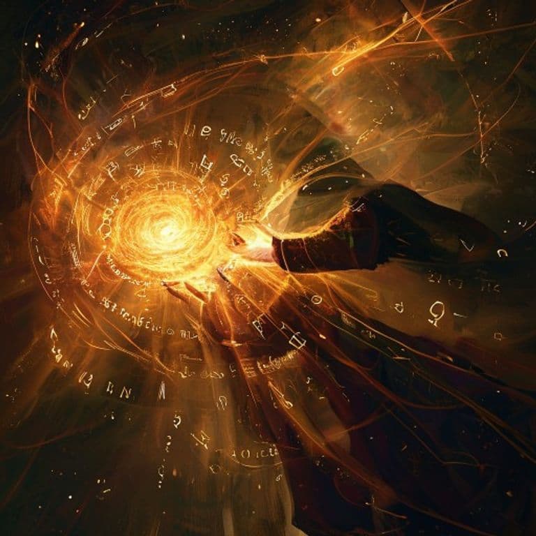 Compulsion — fantasy spell effect illustration. Compulsion is a 4th-level enchantment available to Bard.
