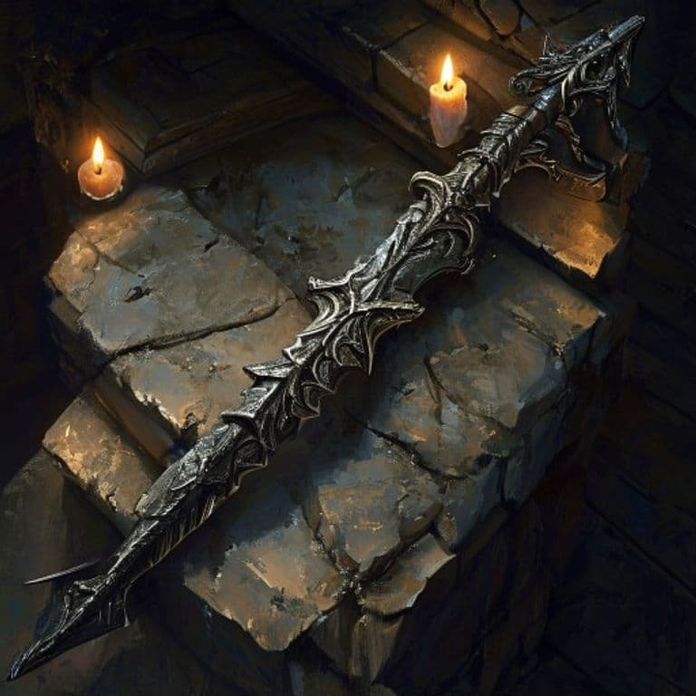 Arrow of Slaying — fantasy item illustration