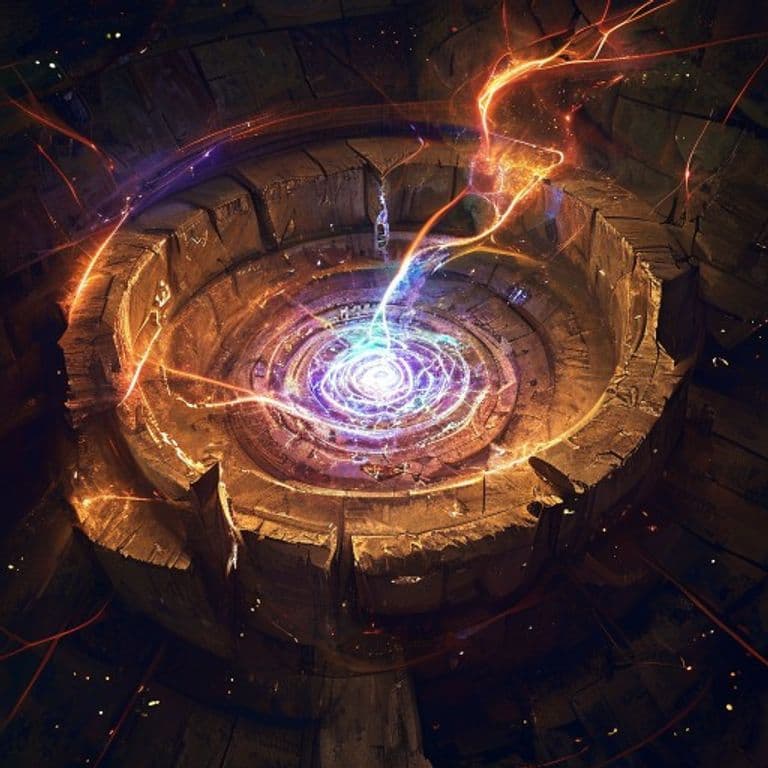 Bolster Fortifications — fantasy spell effect illustration. Bolster Fortifications is a 3rd-level abjuration available to Bard, Wizard.
