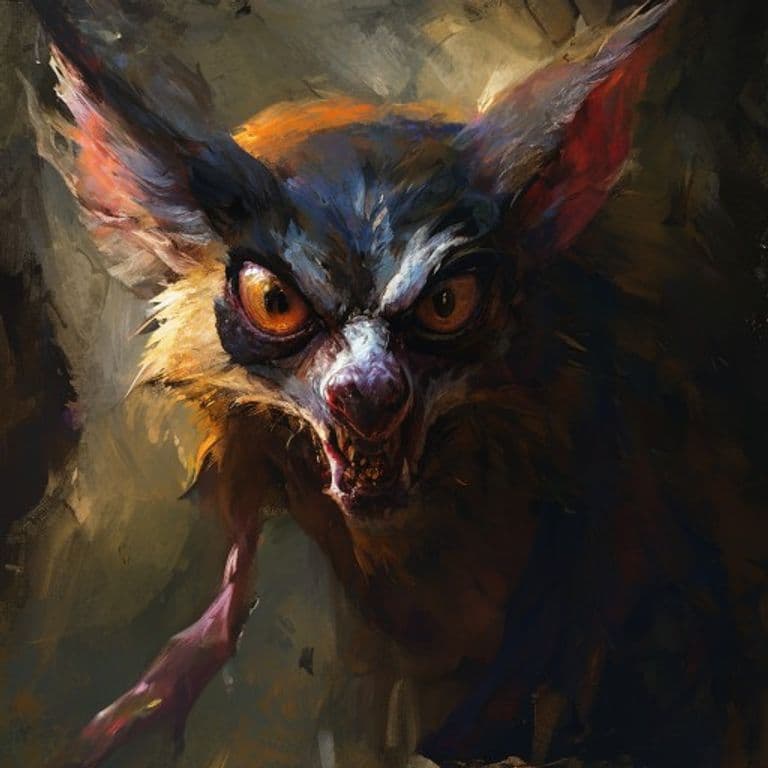 Lemure — fantasy monster illustration. Lemure is a medium fiend (Challenge Rating 0).