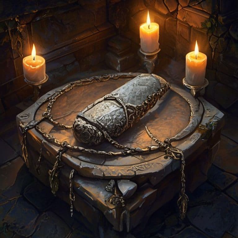Band of Restraint — fantasy item illustration. Band of Restraint is a magic item (wondrous item) of uncommon rarity.