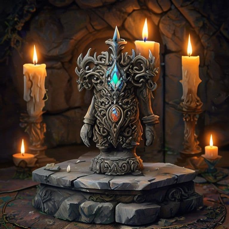 Figurine of Wondrous Power — fantasy item illustration