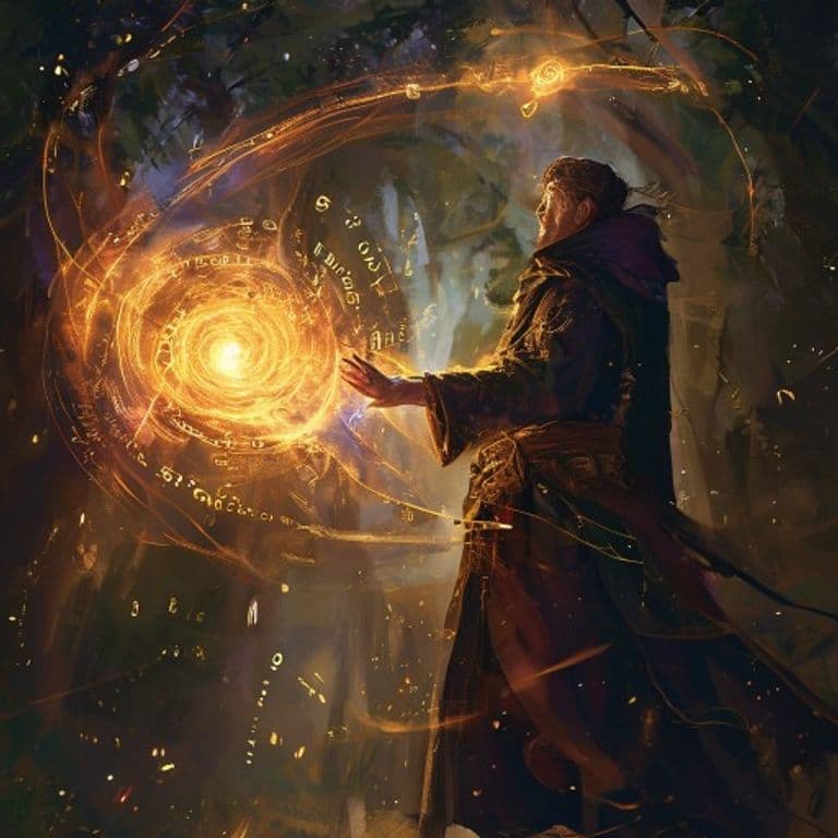 Nightfall — fantasy spell effect illustration. Nightfall is a 3rd-level evocation available to Cleric, Druid, Warlock, Wizard.