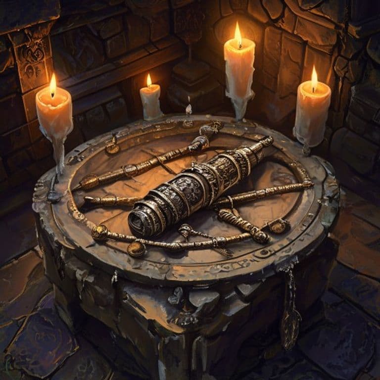 Ensnaring Ammunition — fantasy item illustration. Ensnaring Ammunition is a magic item (ammunition) of uncommon rarity.