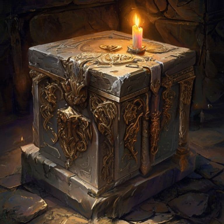 Mock Box — fantasy item illustration