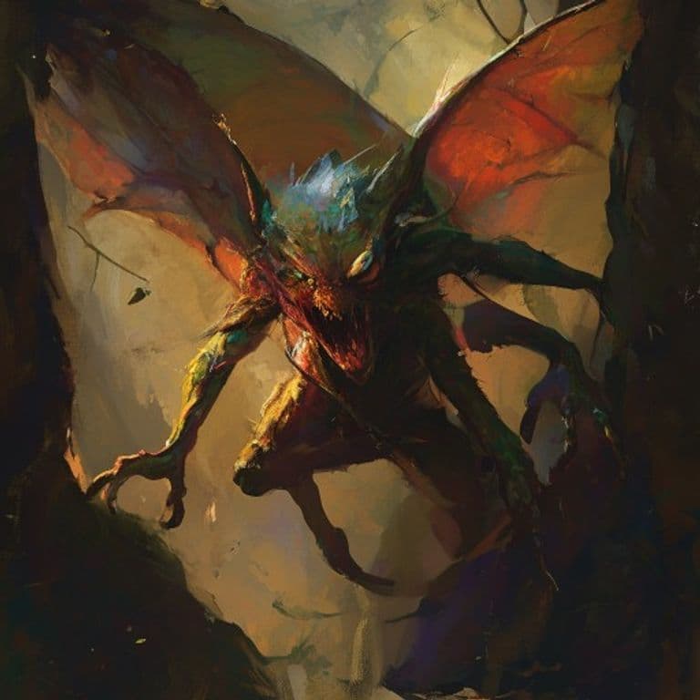 Boloti — fantasy monster illustration