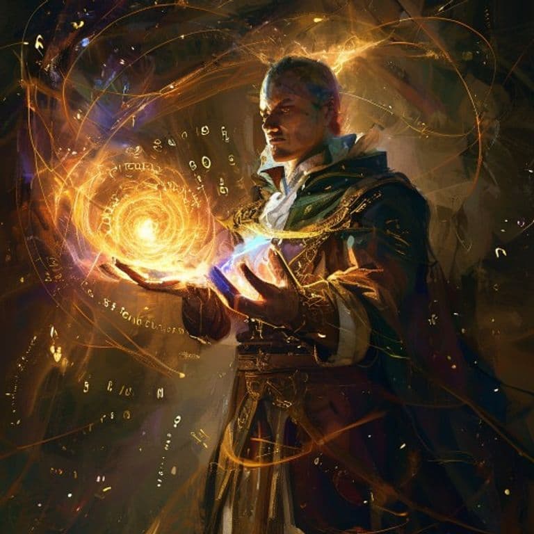 Command — fantasy spell effect illustration. Command is a 1st-level enchantment available to Cleric, Herald.