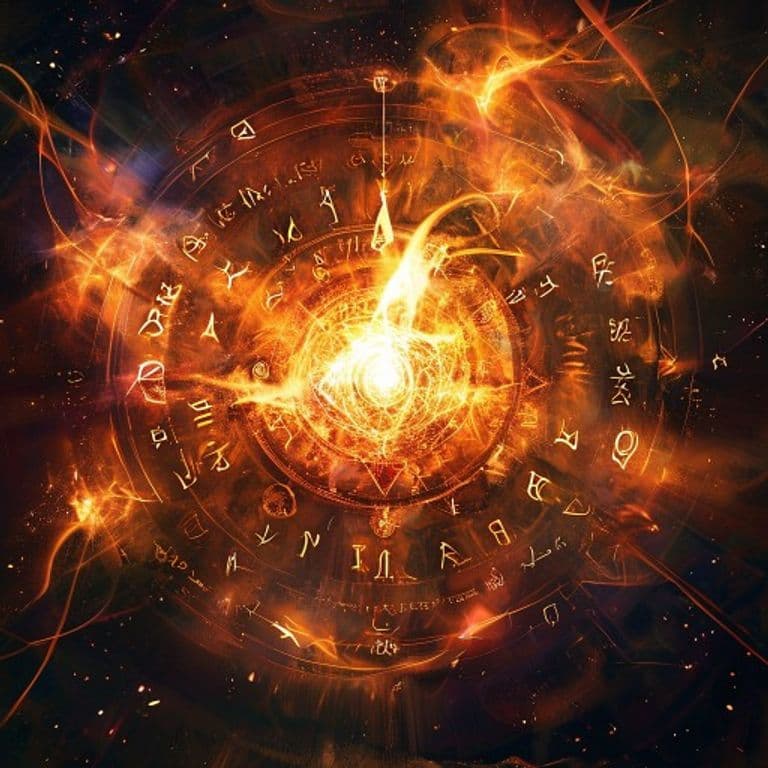 Alchemical Form — fantasy spell effect illustration