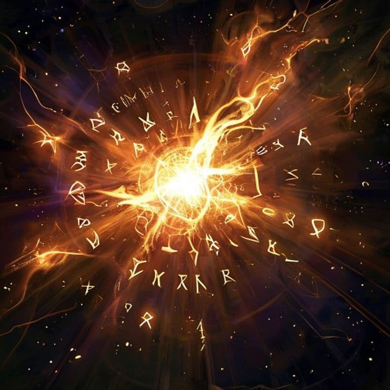 Power Word Stun — fantasy spell effect illustration
