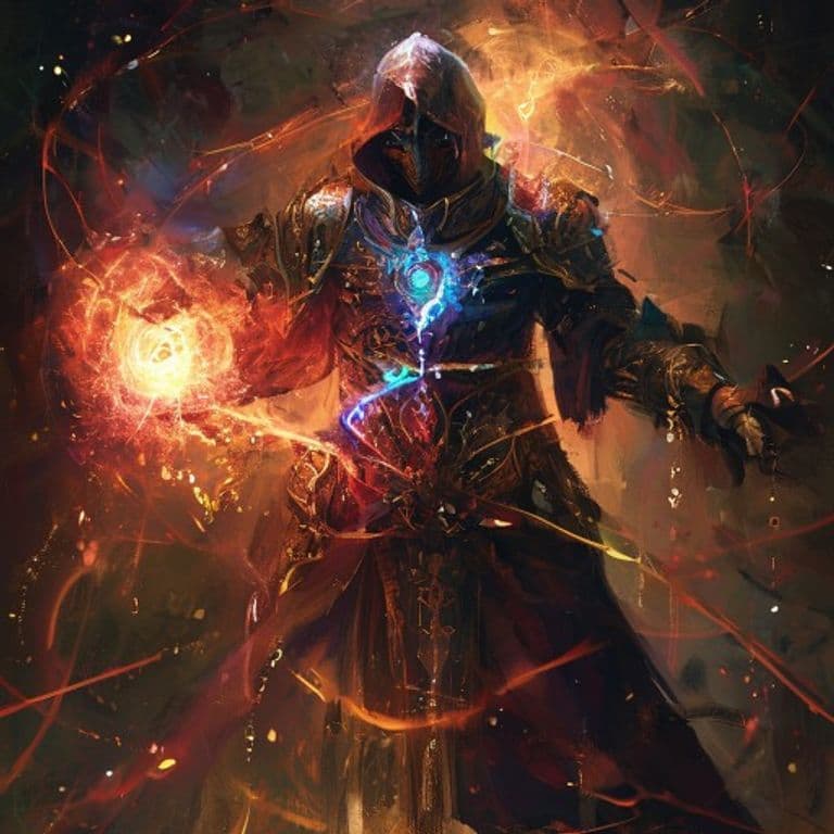 Blood Armor — fantasy spell effect illustration. Blood Armor is a 3rd-level necromancy available to Sorcerer, Warlock, Wizard.