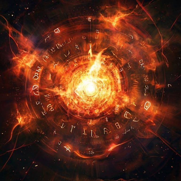 Circle of Devestation — fantasy spell effect illustration. Circle of Devestation is a 9th-level evocation available to Sorceror, Warlock, Wizard.