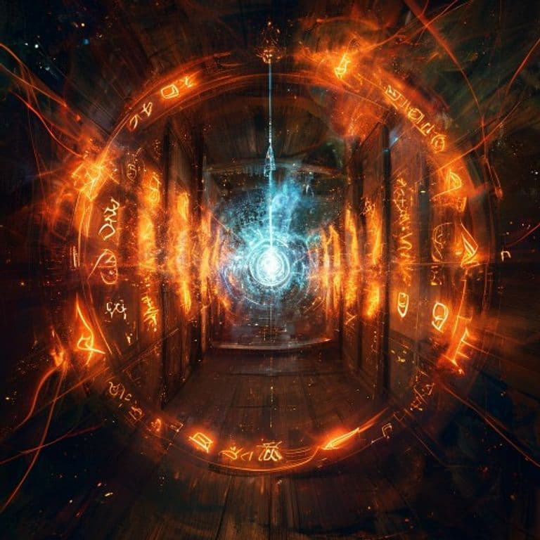 Mirror Image — fantasy spell effect illustration. Mirror Image is a 2nd-level illusion available to Warlock, Wizard.