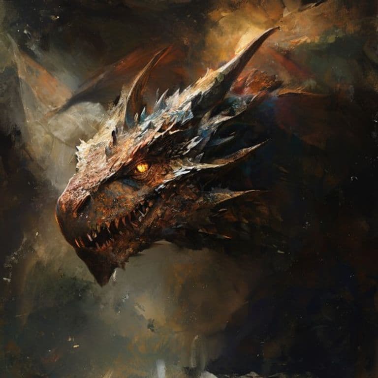 Void Dragon Wyrmling — fantasy monster illustration
