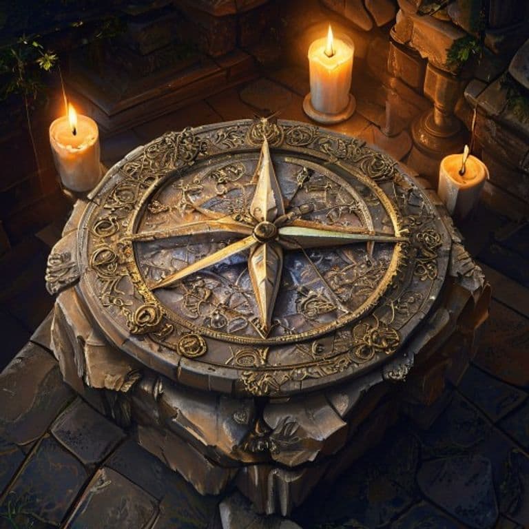 Celestial Sextant — fantasy item illustration. Celestial Sextant is a magic item (wondrous item) of uncommon rarity.