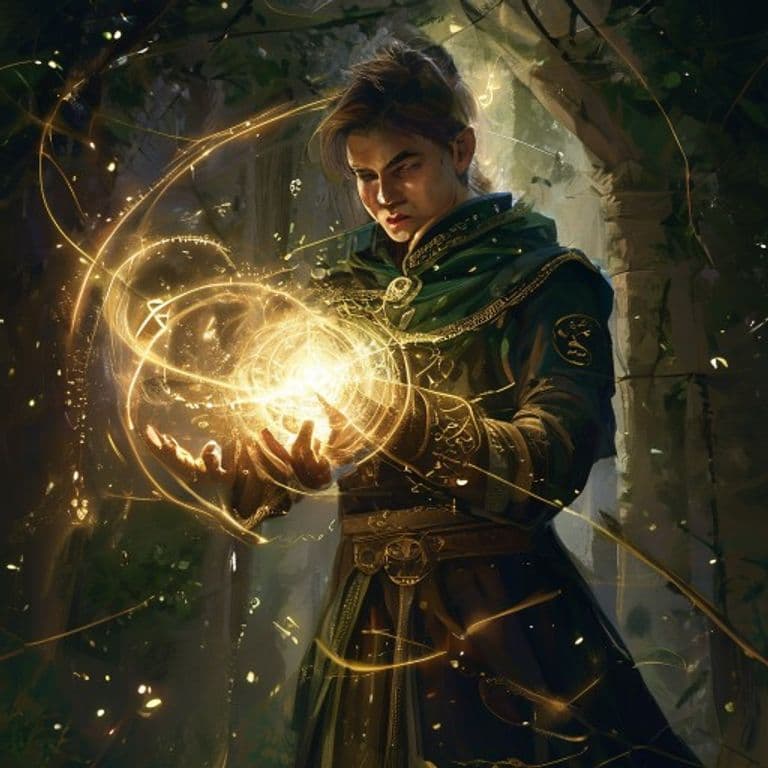 Pass without Trace — fantasy spell effect illustration