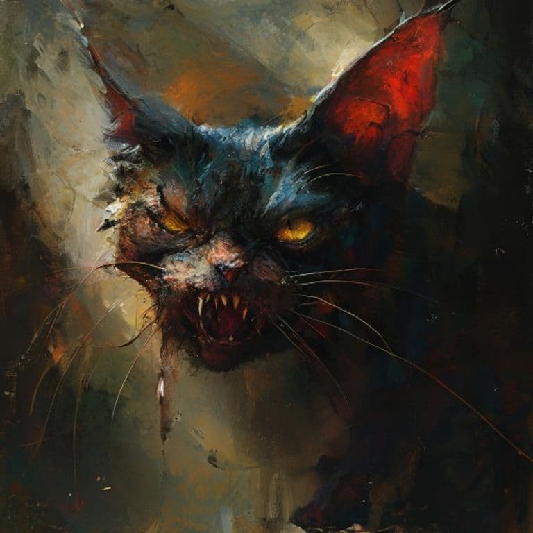 Catonoctrix — fantasy monster illustration. Catonoctrix is a large aberration (Challenge Rating 10).