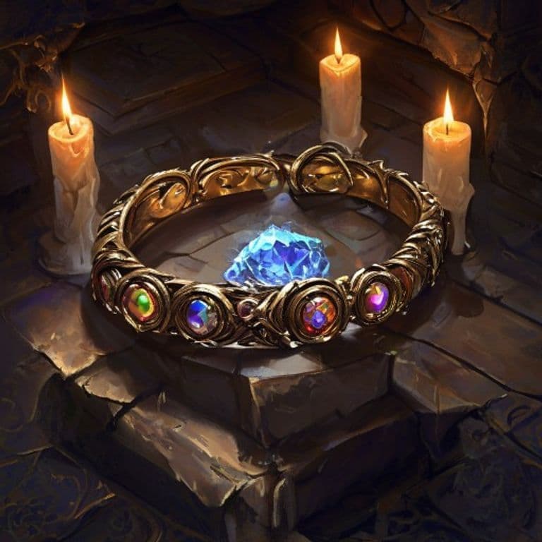 Alliance Rings — fantasy item illustration