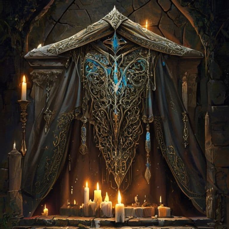 Cape of Targeting — fantasy item illustration. Cape of Targeting is a magic item (wondrous item) of rare rarity.