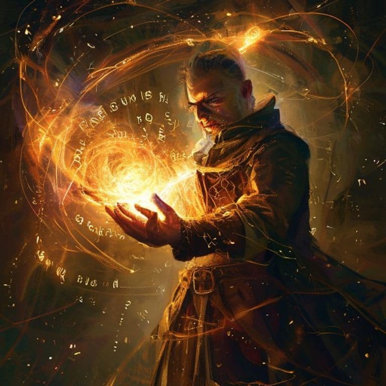 Find Familiar — fantasy spell effect illustration. Find Familiar is a 1st-level conjuration available to Wizard.