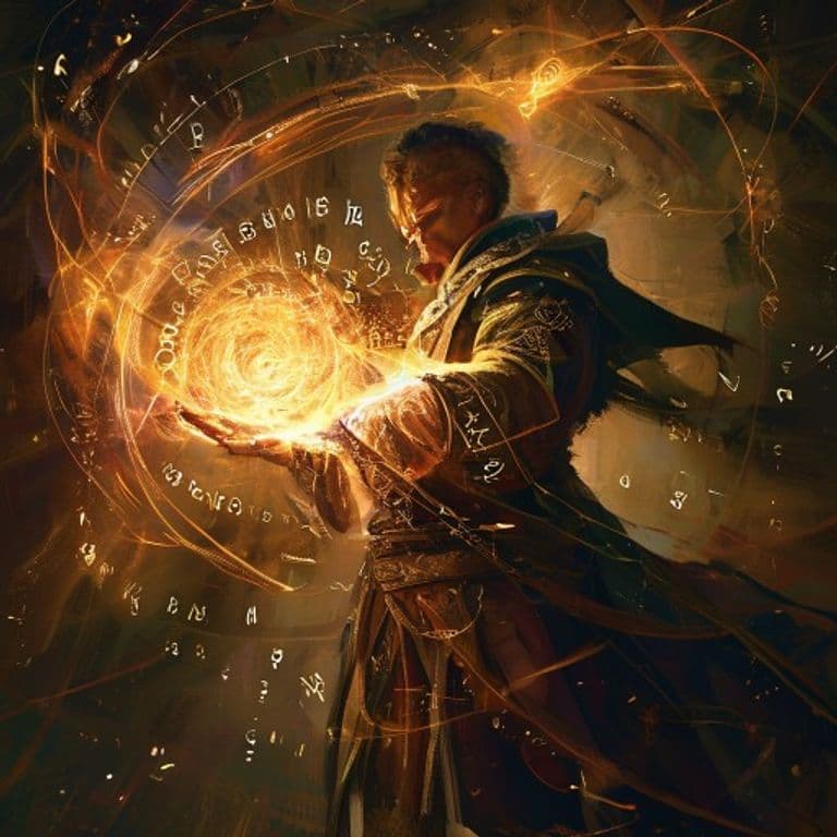 Never Surrender — fantasy spell effect illustration. Never Surrender is a 3rd-level abjuration available to Bard, Cleric, Paladin, Ranger.