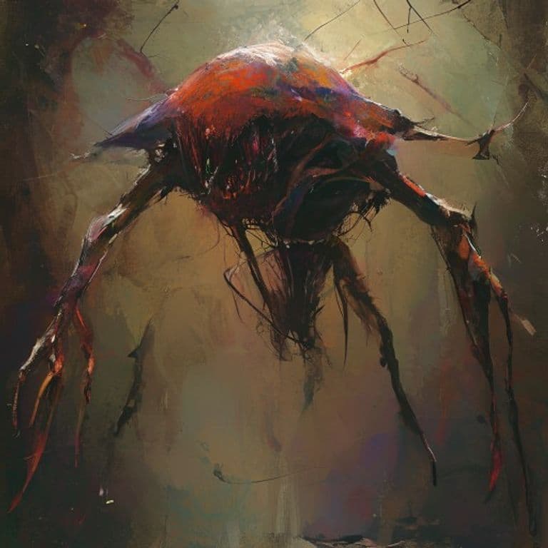Eonic Drifter — fantasy monster illustration. Eonic Drifter is a medium humanoid (Challenge Rating 1).