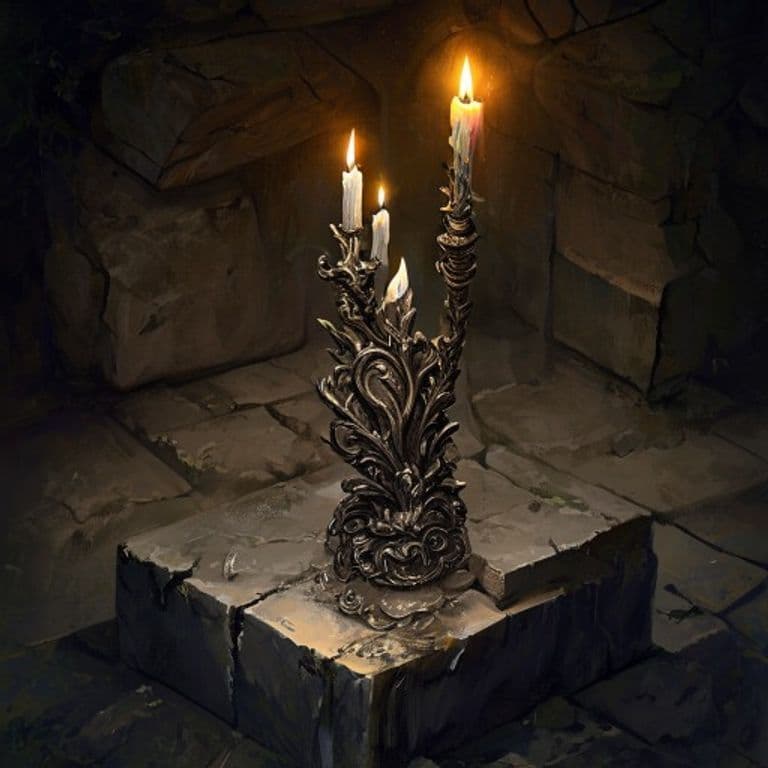 Living Stake — fantasy item illustration