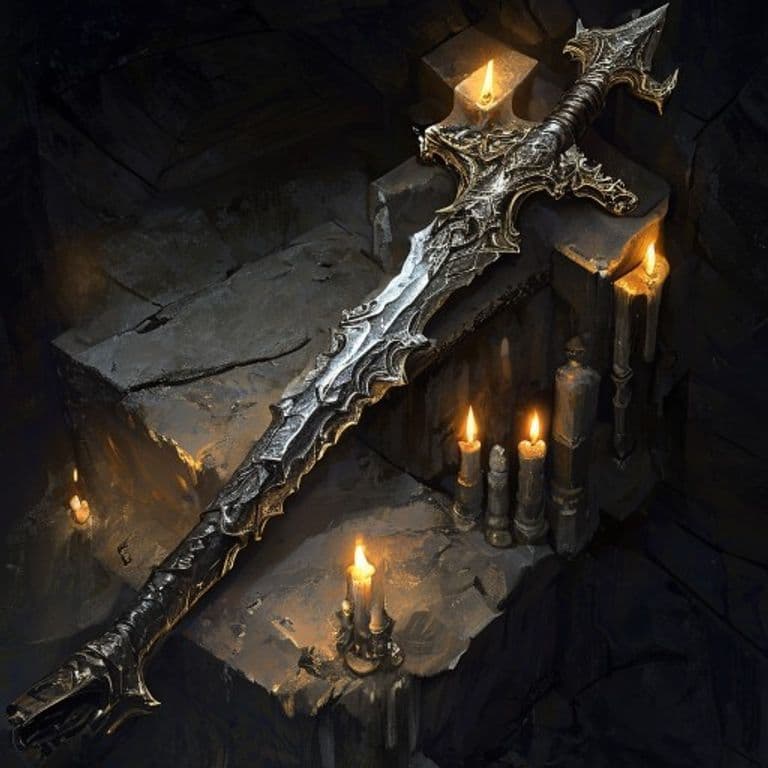 Mountain Hewer — fantasy item illustration