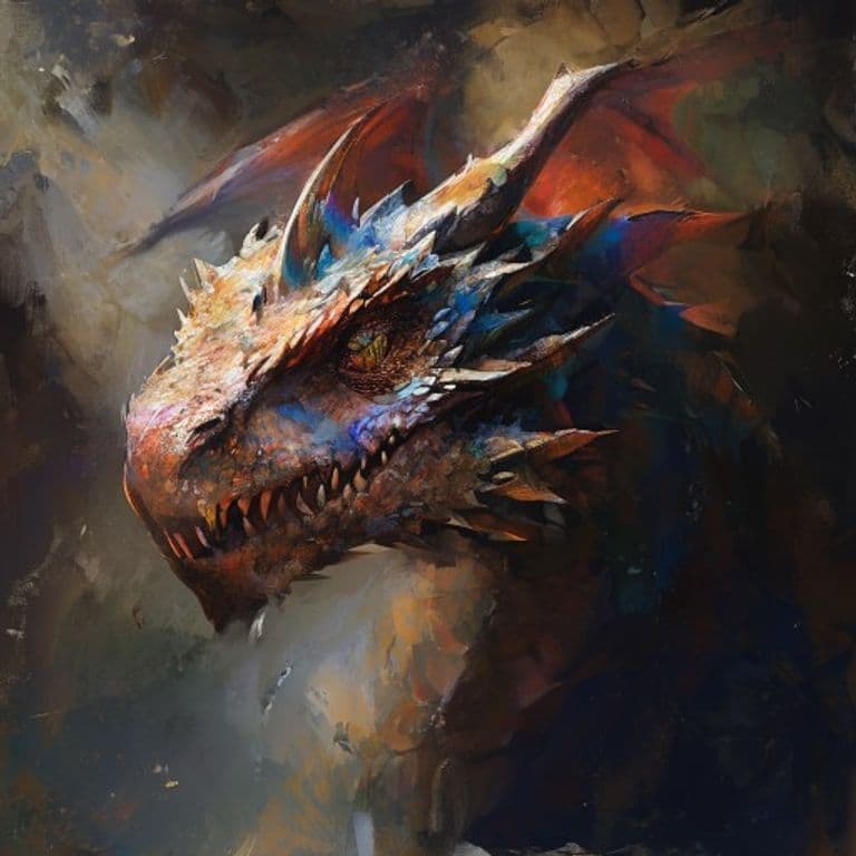 Pseudodragon Familiar — fantasy monster illustration. Pseudodragon Familiar is a tiny dragon (Challenge Rating 1/4).