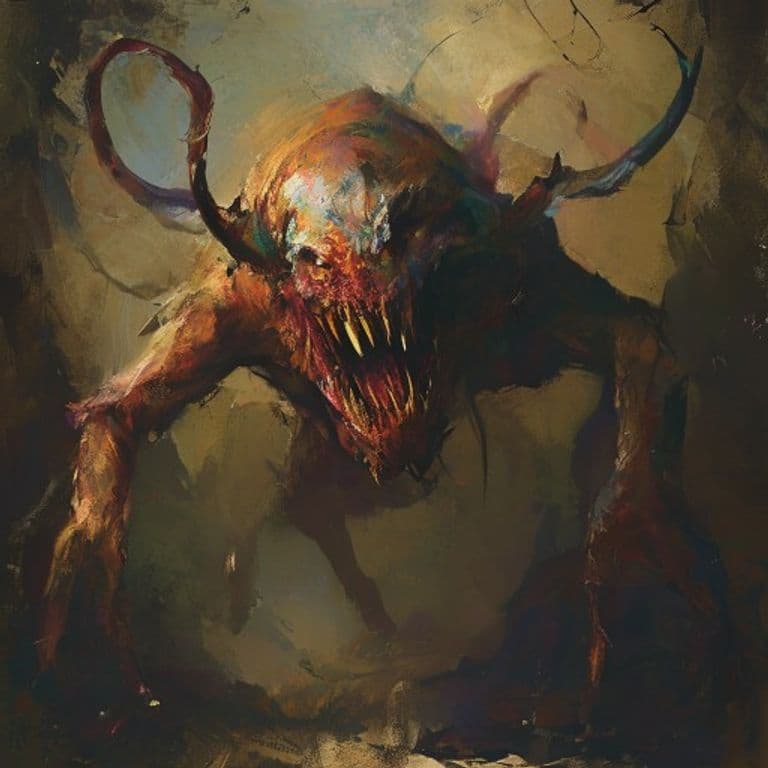 Anophiloi — fantasy monster illustration