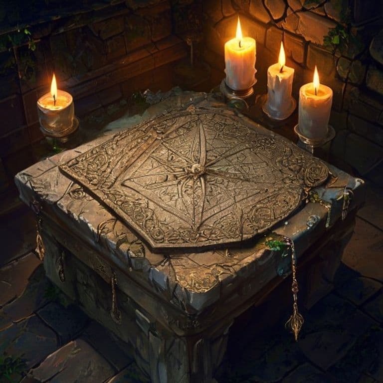 Atlas to Libation — fantasy item illustration