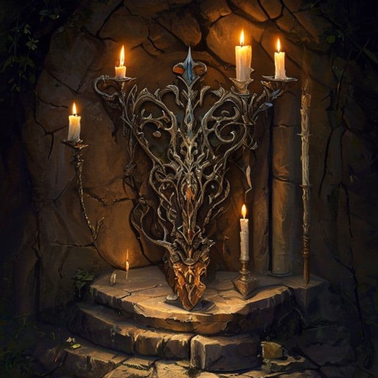 Quiver of the Hunt — fantasy item illustration