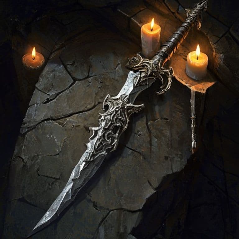 Serpent's Tooth — fantasy item illustration