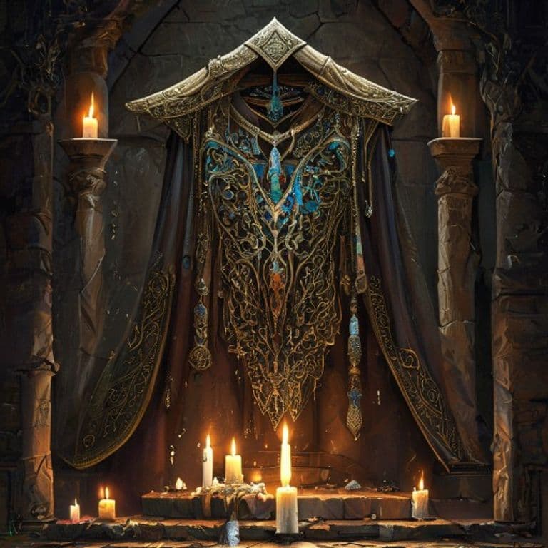 Cape of the Mountebank — fantasy item illustration. Cape of the Mountebank is a magic item (wondrous item) of rare rarity.