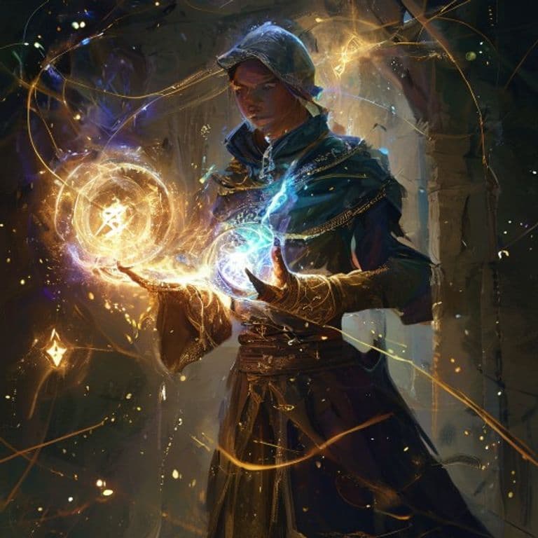 Simulacrum — fantasy spell effect illustration