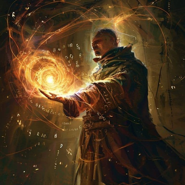 Spare the Dying — fantasy spell effect illustration. Spare the Dying is a Cantrip necromancy available to Cleric.