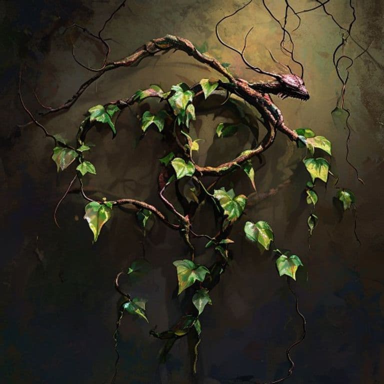 Asp Vine — fantasy monster illustration