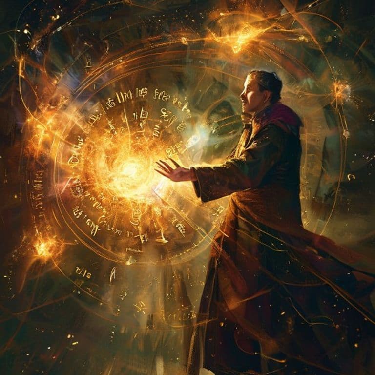 Control Weather — fantasy spell effect illustration. Control Weather is a 8th-level transmutation available to Cleric, Druid, Wizard.
