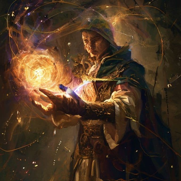 Grasp of the Tupilak — fantasy spell effect illustration. Grasp of the Tupilak is a 5th-level necromancy available to Cleric, Sorcerer, Warlock, Wizard.