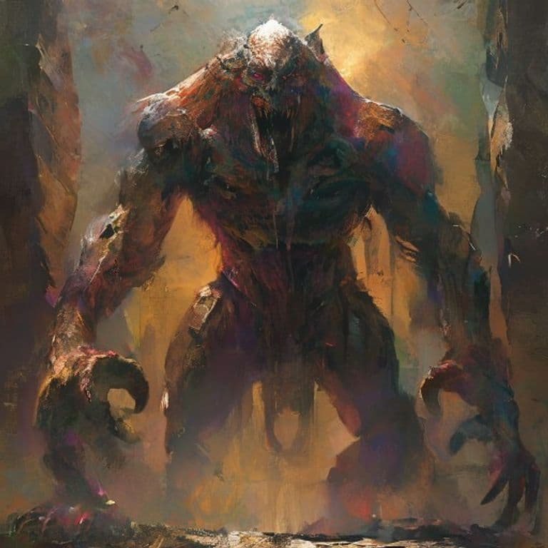 Androsphinx — fantasy monster illustration