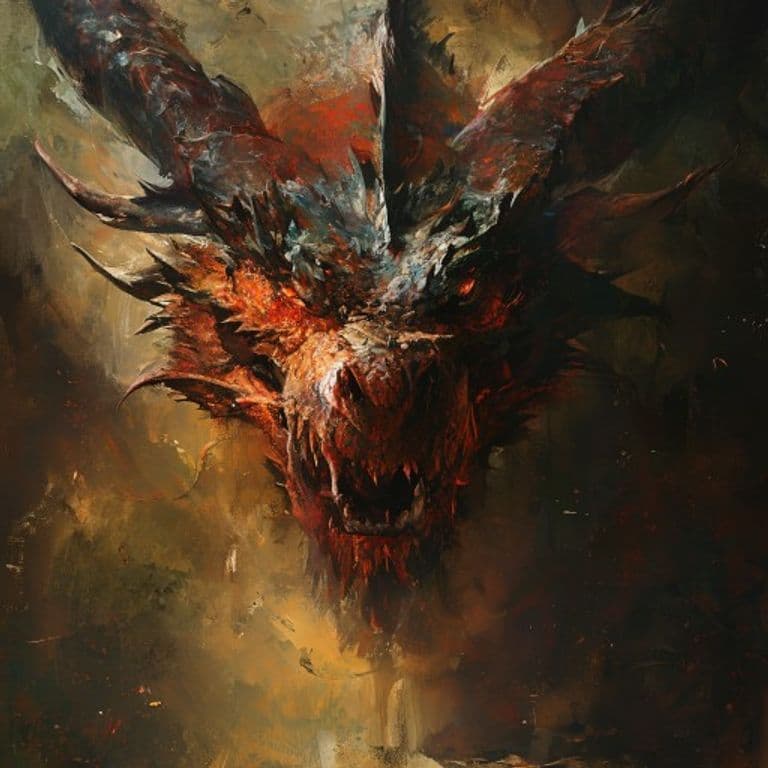 Ankou Soul Herald — fantasy monster illustration. Ankou Soul Herald is a gargantuan dragon (Challenge Rating 21).
