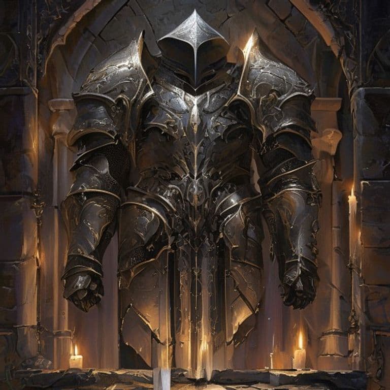 Armor of Cushioning — fantasy item illustration