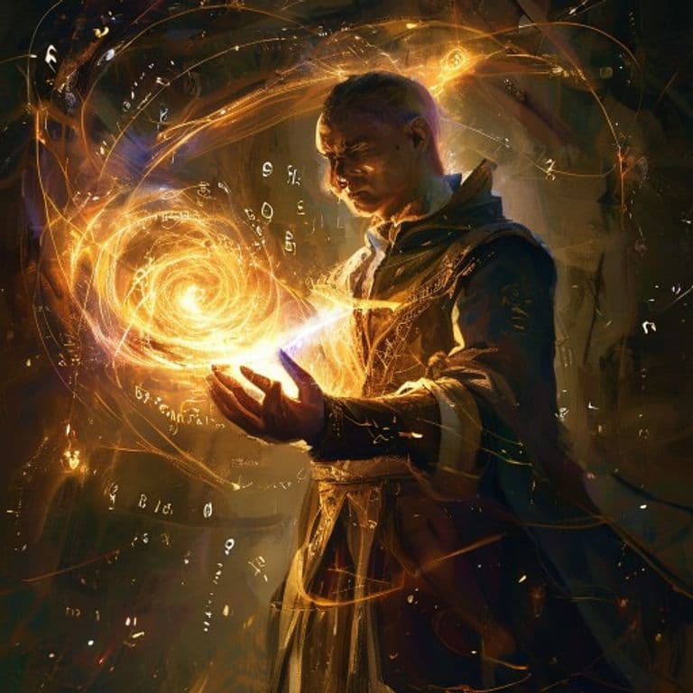 Innocuous Aspect — fantasy spell effect illustration. Innocuous Aspect is a 3rd-level illusion available to Sorcerer, Warlock, Wizard.