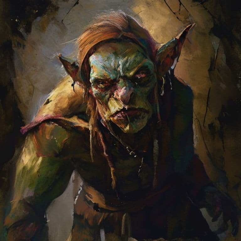 Hobgoblin — fantasy monster illustration. Hobgoblin is a medium humanoid (Challenge Rating 1/2).