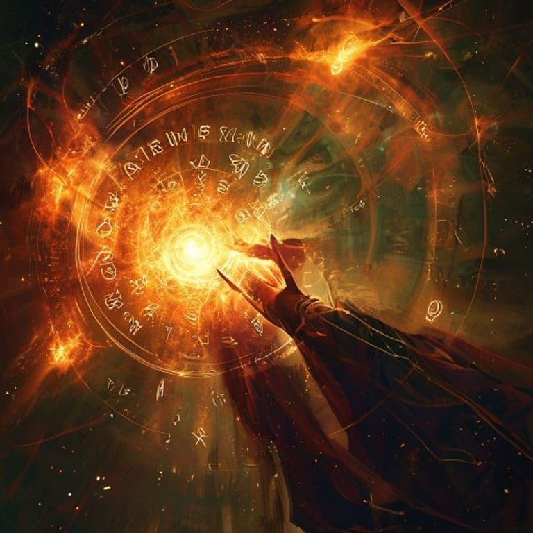 Threshold Slip — fantasy spell effect illustration. Threshold Slip is a 2nd-level conjuration available to Druid, Warlock, Wizard.