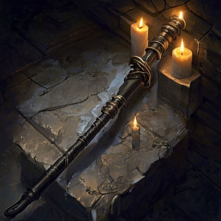 Rod of the Mariner — fantasy item illustration