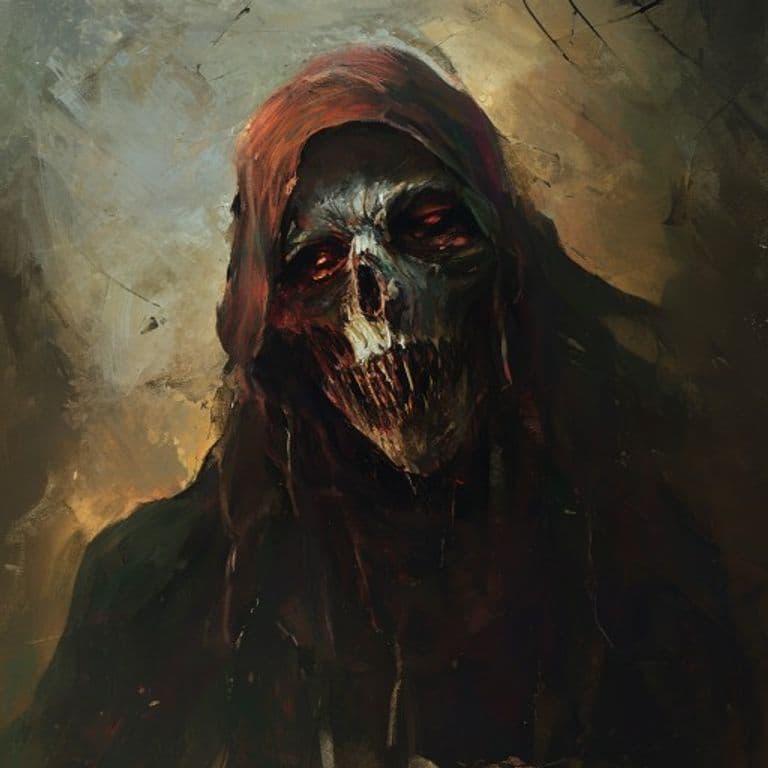 Quiet Soul — fantasy monster illustration. Quiet Soul is a medium undead (Challenge Rating 6).