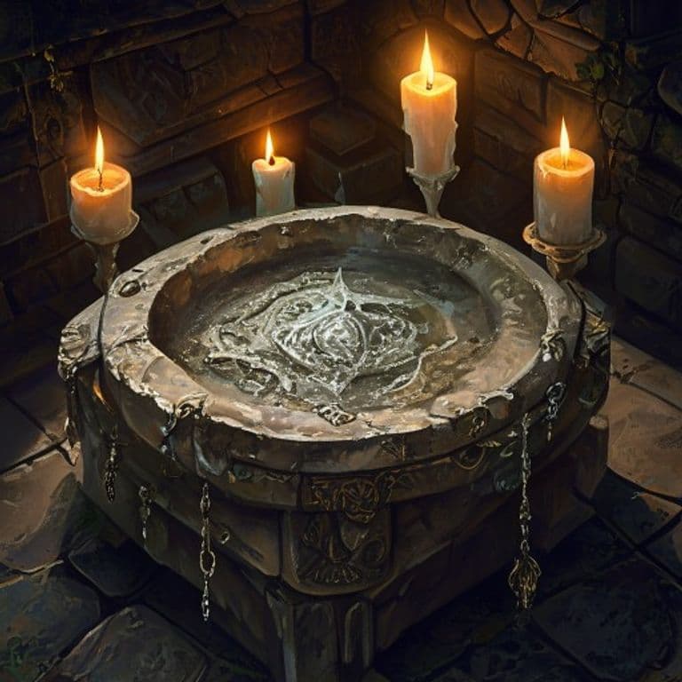 Gritless Grease — fantasy item illustration